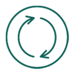 Illustration of a continous circle