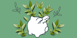 Illustration of a piggy-bank