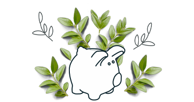 Illustration of a piggy-bank